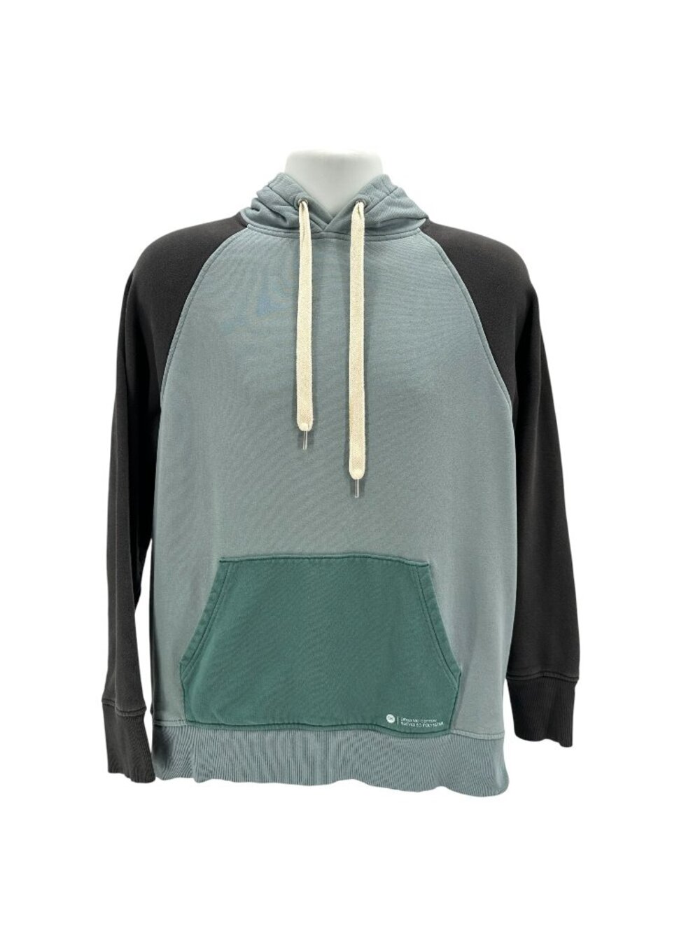 Outerknown Mens Medium Sweatshirt All Day Colorblock Hoodie Organic Cotton